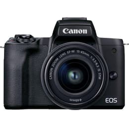 Outro EOS M50 - Preto + Canon EF-M 15-45mm f/3.5-6.3 IS STM + EF-M 55-200mm f/4.5-6.3 IS STM f/3.5-6.3 + f/4.5-6.3