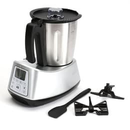 Robot cuiseur Compact Cook Platinum cf-2001fp 5L -Blanc/Gris