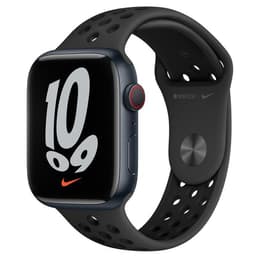 Apple Watch (Series 7) 2021 GPS + Celular 45 - Alumínio - Preto