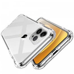 Capa iPhone 13 Pro Max e 2 películas de proteção - TPU - Transparente