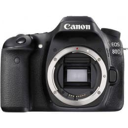 Reflexo EOS 80D - Preto + Canon Canon 18-55mm f/3.5-5.6 IS STM III f/3.5-5.6