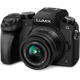 Lumix DMC-G7K - Preto + Panasonic Lumix G Vario 14-42mm f/3.5-5.6 ASPH Mega OIS f/3.5-5.6