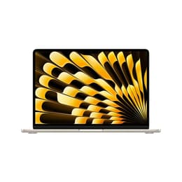 MacBook Air 13" (2024) - M3 da Apple com CPU 8‑core e GPU 8-Core - 16GB RAM - SSD 256GB - Ecrã padrão - QWERTZ - Alemão