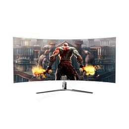 34-inch Hkc NB34C 3440 x 1440 LCD Monitor Branco