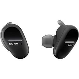 Sony WF-SP800N Earbud Redutor de ruído Bluetooth Earphones - Preto