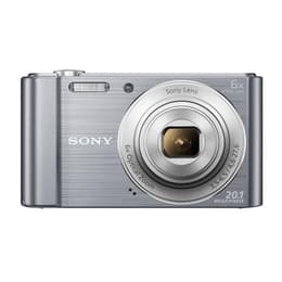 Compacto Cyber-shot DSC-W810 - Prateado + Sony Sony Lens 6x Optical Zoom 26-156 mm f/3.5-6.5 f/3.5-6.5