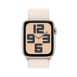 Apple Watch Series SE 2 (2022) GPS 40 mm - Alumínio Luz das estrelas - Loop desportiva Luz das estrelas