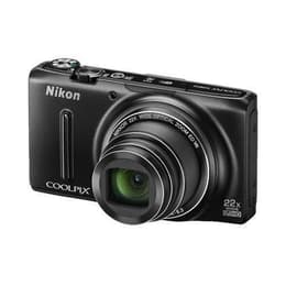 Compacto Coolpix S9500 - Preto + Nikon Nikkor Wide Optical Zoom ED VR 25-550 mm f/3.4-6.3 f/3.4-6.3