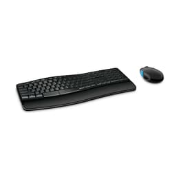 Microsoft Teclado QWERTY Espanhol Sem fios Sculpt Comfort Desktop