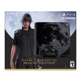 PlayStation 4 Slim 1000GB - Preto - Edição limitada Final Fantasy XV + Final Fantasy XV