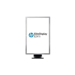 24-inch HP EliteDisplay E241i 1920 x 1200 LCD Monitor Cinzento