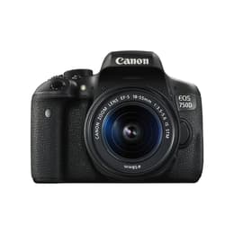 Reflexo EOS 750D - Preto + Canon Zoom Lens EF-S 18-135mm f/3.5-5.6 IS STM f/3.5-5.6