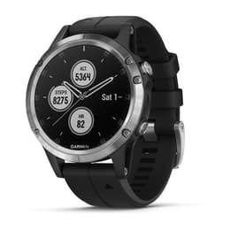 Garmin Smart Watch Fēnix 5S Plus GPS - Preto/Prateado