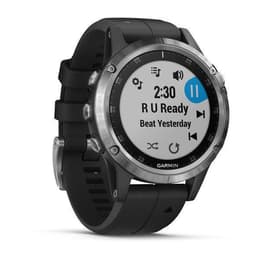 Smart Watch Garmin GPS Fēnix 5S Plus - Preto/Prateado