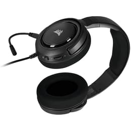 HS45 SURROUND jogos Auscultador- com fios (sector) com microfone - Preto