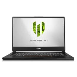 MSI Workstation WS65 15-inch (2019) - Core i7 - Gen 9 (H) - 32GB - SSD 512 GB AZERTY - Francês