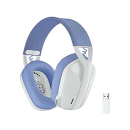 G435 redutor de ruído jogos Auscultador- wireless com microfone - Branco