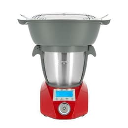 Robot De Cozinha Multifunções Compact Cook Elite CF1602 2L - Vermelho/Cizento