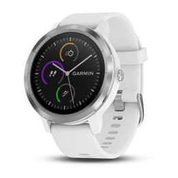 Smart Watch Garmin GPS Vívoactive 3 - Branco/Prateado