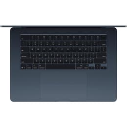 MacBook Air 15" (2025) - M4 da Apple com CPU 10‑core e GPU 10-Core - 16GB RAM - SSD 512GB - Ecrã padrão - QWERTY - Inglês