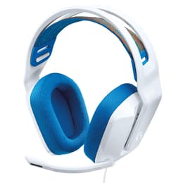 G335 jogos Auscultador- com fios (sector) com microfone - Branco