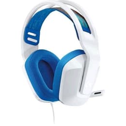 G335 jogos Auscultador- com fios (sector) com microfone - Branco
