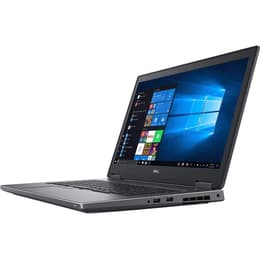 Dell Precision 7730 17-inch (2018) - Core i7 - Gen 8 (H) - 64GB - SSD 512 GB QWERTY - Inglês