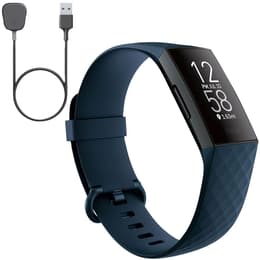 Smart Watch Fitbit GPS Charge 4 - Preto/Azul