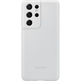 Capa Galaxy S21 Ultra 5G - Silicone - Cinzento
