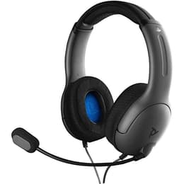 LVL40 redutor de ruído jogos Auscultador- com fios com microfone - Cinzento/Azul