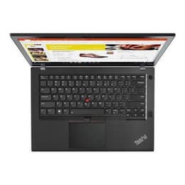Lenovo ThinkPad T470S 14-inch Core i7-7600U - SSD 256 GB - 16GB QWERTY - Inglês