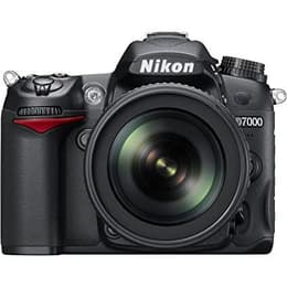 Reflexo D7000 - Preto + Nikon Nikon AF-S DX Nikkor 18-55 mm f/3.5-5.6G VR f/3.5-5.6