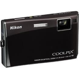 Compacto CoolPix S60 - Preto + Nikon Nikkor Optical Zoom 33-165 mm f/3.8-4.8 f/3.8-4.8