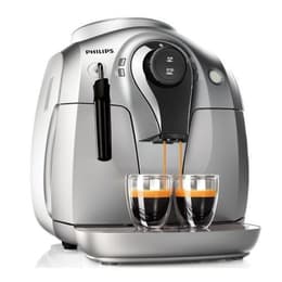 Cafeteira de Expresso de Cápsula com moedor Philips HD8651/01 1,5000L - Prateado