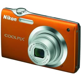 Compacto Coolpix S3000 - Laranja + Nikon Nikkor Wide Optical Zoom Lens 27-108 mm f/3.2-5.9 f/3.2-5.9