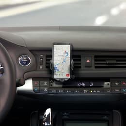 Estabilizador Bigben Connected Support Voiture Ventilation Maintien clip ajustable Noir Bigben