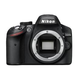 Reflexo D3200 - Preto + Nikon AF-S DX Nikkor 55-200mm f/4-5.6G ED VR II f/4-5.6