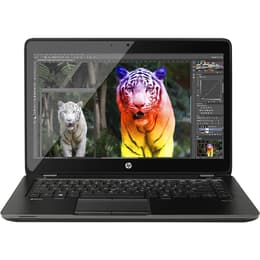 HP ZBook 14 14-inch Core i7-4600U - SSD 256 GB - 16GB AZERTY - Francês