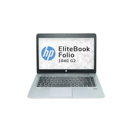 HP EliteBook Folio 1040 G2 14-inch (2013) - Core i5-4300U - 8GB - SSD 512 GB AZERTY - Francês