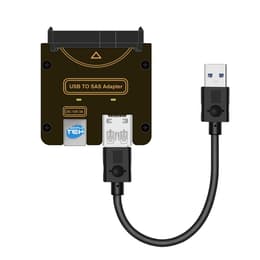 Simpletek Adattatore RAID da SAS SFF-8482 A USB 3.0 5Gbps Cabo