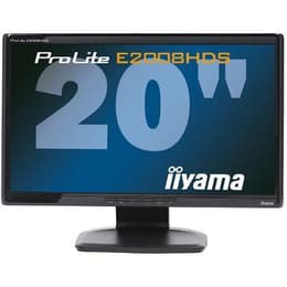 20-inch Iiyama ProLite E2008HDS 1600 x 900 LCD Monitor Preto