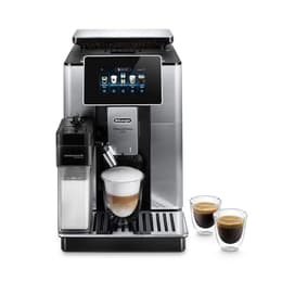 Cafeteira de Expresso de Cápsula com moedor Sem cápsulas Delonghi PrimaDonna Soul ECAM610.74.MB 2,2000L - Cinzento/Preto