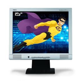 15-inch Ecran PC Pro 15", NEC AccuSync ASLCD52VM-BK LCD TFT VGA 1024x768 75Hz Inclinable 1024 x 768 LCD Monitor Cinzento