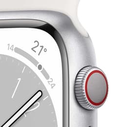 Apple Watch Series 8 (2022) GPS + Celular 45 mm - Alumínio Prateado