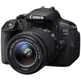 Canon EOS 700D Reflex 18 - Preto