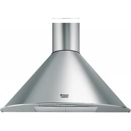 Exaustor Hotpoint Cooker hood Wall-mounted Stainless steel 363 M³/H HR 90.T IX/HA Chaminé