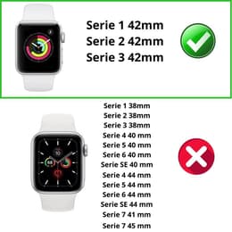 Capa Apple Watch Series 2 - 42 mm - Plástico - Transparente