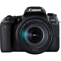 Canon EOS 77D Reflex 24 - Preto