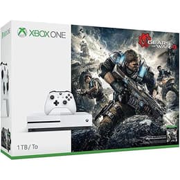 Xbox One S 1000GB - Branco + Gears of War 4