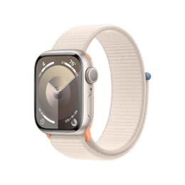 Apple Watch Series 8 (2022) GPS 41 mm - Alumínio Luz das estrelas - Loop desportiva Luz das estrelas